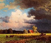 Albert Bierstadt Bavarian_Landscape oil painting on canvas